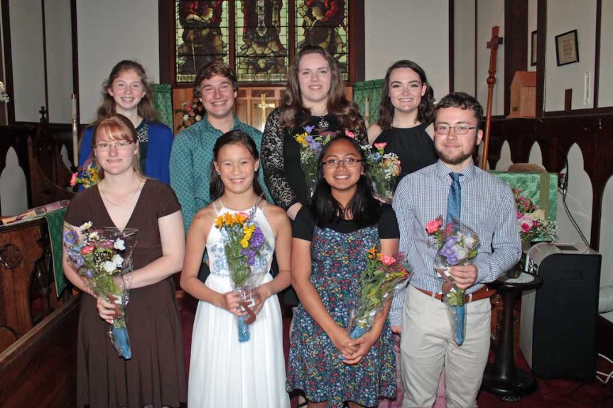 "We Are the Music Makers" - Madeleine Thompson (piano), Mateo Moody (piano), Bryn Posey (voice), Megan Holt (voice), Francesca Pacchiano (piano), Sadie Wood (piano), Jizelle Balae (piano), Noah Mellemstrand (violin) - June 10, 2018 