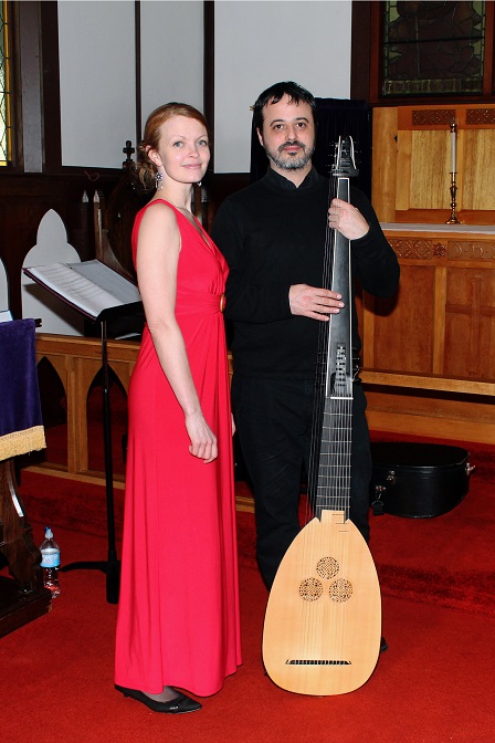 "Obsession's Garden" - Camille Hesketh (soprano) & Guzman Ramos (theorbo and archlute)