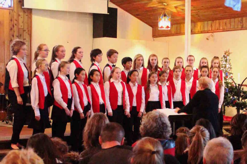 "Welcome December" - Concert Choir directed by Sheila Johnson, December 11, 2016