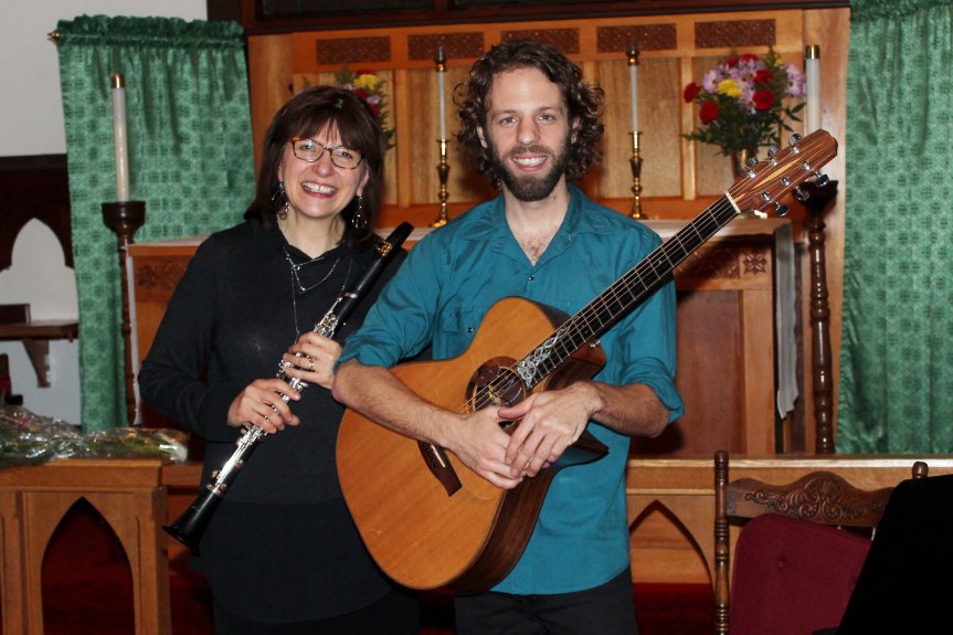 "The Klezmer Clarinet" - Connie Gitlin (clarinet) with guest Adam Dobres (guitar), November 13, 2016