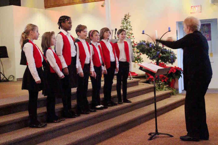 "Welcome December" - Junior Choir directed by Sheila Johnson, December 11, 2016