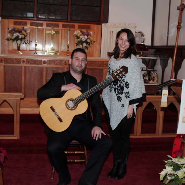 "The Guitar Around the World" - David Sossa (guitar), Maria Alejandra Velásquez (soprano), January 7, 2018