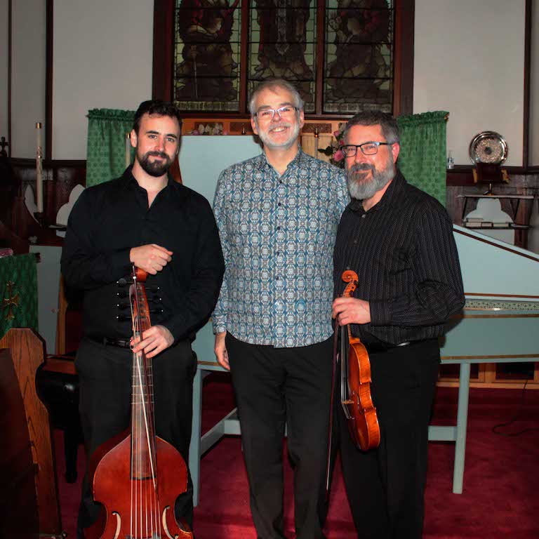 "Stylus Fantasticus" - Sam Stadlen (viola da gamba), Michael Jarvis (harpsichord), and Paul Luchkow (violin), October 22, 2017 